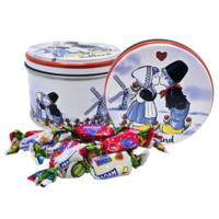 Typisch Hollands Holland blikje met MAOAM kindersnoep