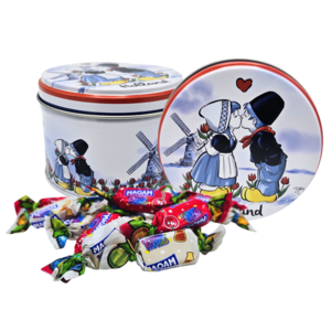 Typisch Hollands Dutch tin with MAOAM children's sweets