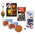 Typisch Hollands Holland gift bag PVC with tulips - 5x sweets - 1x souvenir