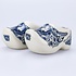 Typisch Hollands Salt & Pepper Clog Pair Delft Blue