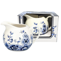 Matix Milchkrug – Delfterblau mit klassischem Blumendekor