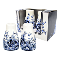 Matix Salz- und Pfefferstreuer mit klassischem Delfter-Blau-Blumenmotiv