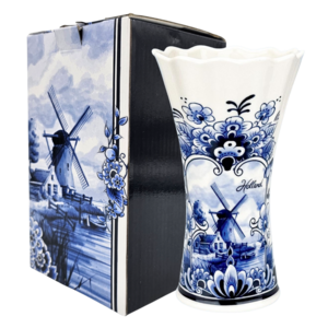 Matix Kleine Delfter Keramikvase - 12 cm