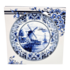 Typisch Hollands Delfts blauw - bord - Holland - molen 20 cm