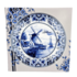 Typisch Hollands Delfts blauw - bord - Holland - molen 15 cm
