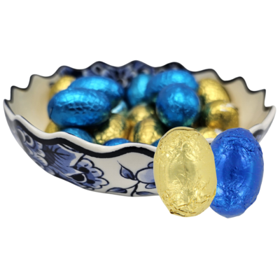 Typisch Hollands Bowl - Easter eggs 200 grams - classic flower print