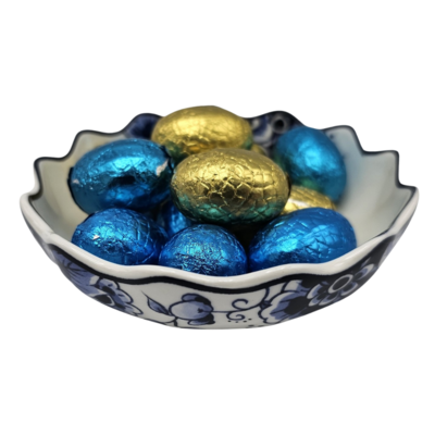 Typisch Hollands Small Easter egg bowl 150 grams - classic flower print