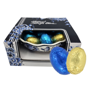 Typisch Hollands Small Easter egg bowl 150 grams - classic flower print