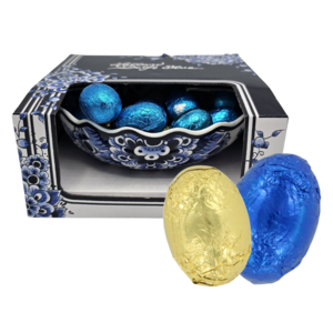Typisch Hollands Bowl - Easter eggs 200 grams - classic flower print