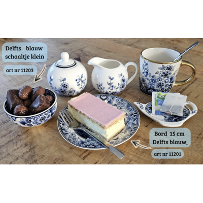 Matix Delft blue - plate - Holland - mill 15 cm