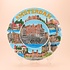 Typisch Hollands Amsterdam Canal Houses Compilation Board, 20 cm, Multicolor
