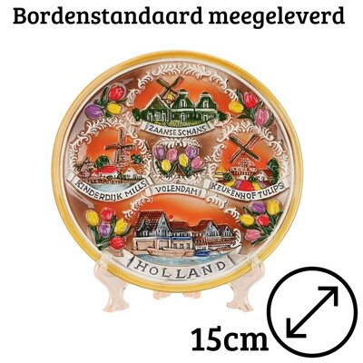 Matix Bord dorpen compilatie 15 cm Holland - multicolor