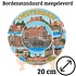 Typisch Hollands Amsterdam Canal Houses Compilation Board, 20 cm, Multicolor