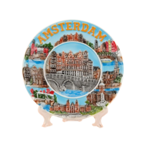 Matix Amsterdamer Grachtenhäuser – Zusammenstellungstafel, 15 cm, mehrfarbig