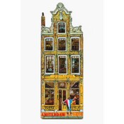 Typisch Hollands  Magneet huisje chocolaterie Amsterdam