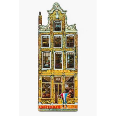 Matix  Magneet huisje chocolaterie Amsterdam