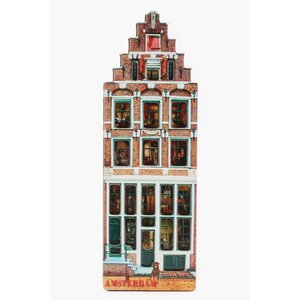 Typisch Hollands Magneet Egelantiershuis Amsterdam