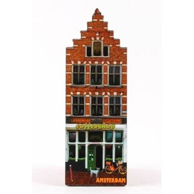 Matix Magneet huisje coffeeshop Amsterdam