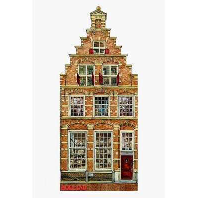 Typisch Hollands Magnet MDF Haus Spaarne Holland