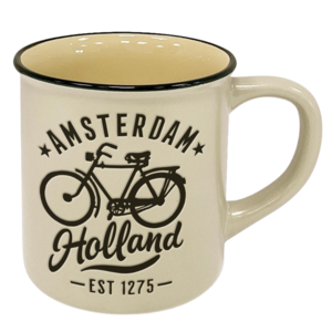 Matix 'Cammug' mug Amsterdam/Holland - white