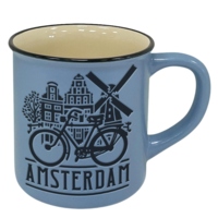 Typisch Hollands Amsterdam 'camp mug' cup - blue