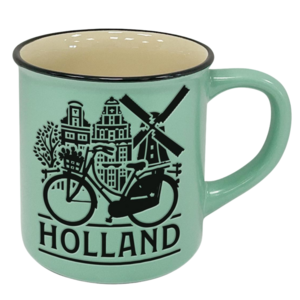 Typisch Hollands Becher „Campingbecher“ Holland – grün
