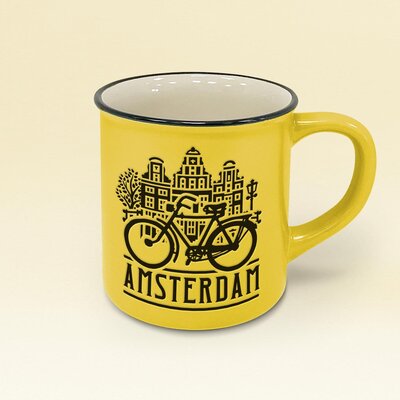Matix Retro Campus Mug Large - Bicycle - Amsterdam