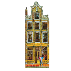 Typisch Hollands Magnethaus Schokoladengeschäft Amsterdam