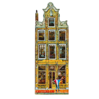 Matix  Magneet huisje chocolaterie Amsterdam