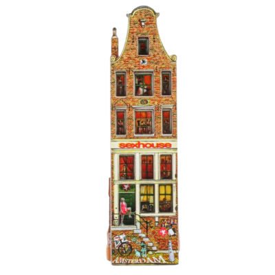 Typisch Hollands Magnet house sex house Amsterdam