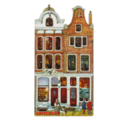 Typisch Hollands Magneet huisje Stromarkt Amsterdam