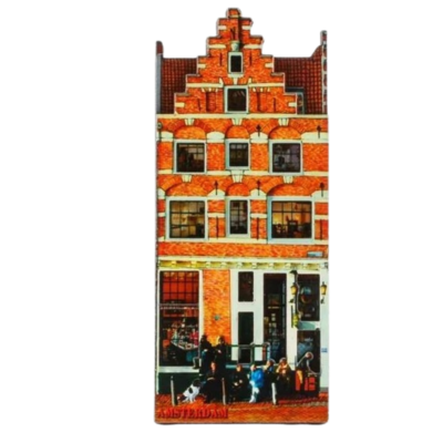Matix Magneet huisje Papeneiland Amsterdam