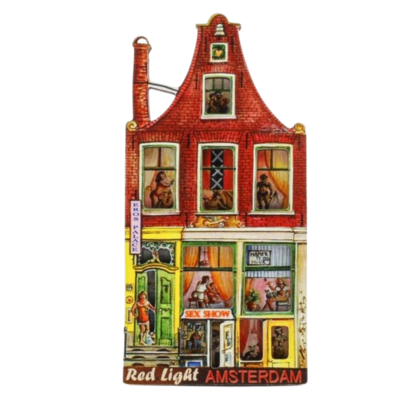 Typisch Hollands Magnethaus-Sexshow Amsterdam