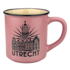 Typisch Hollands Utrecht - Retro Campus Tasse - Rosa