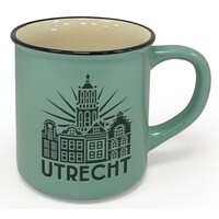 Typisch Hollands Utrecht - Retro Campusmok -  Groen
