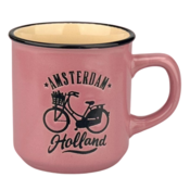 Typisch Hollands Kleiner Becher in Geschenkbox – Holland – Rosa
