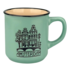 Typisch Hollands Small mug in gift box - Amsterdam - Green