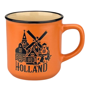 Matix Großer Becher in Geschenkbox – Holland – Orange