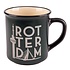 Typisch Hollands Mug - Rotterdam - Campus mug Black in gift box