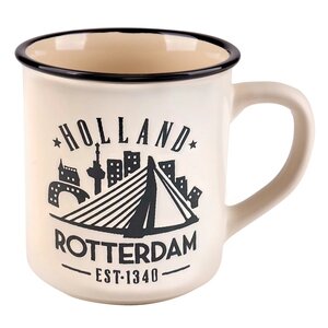 Matix Tasse – Rotterdam – Campus-Tasse, weiß, in Geschenkbox