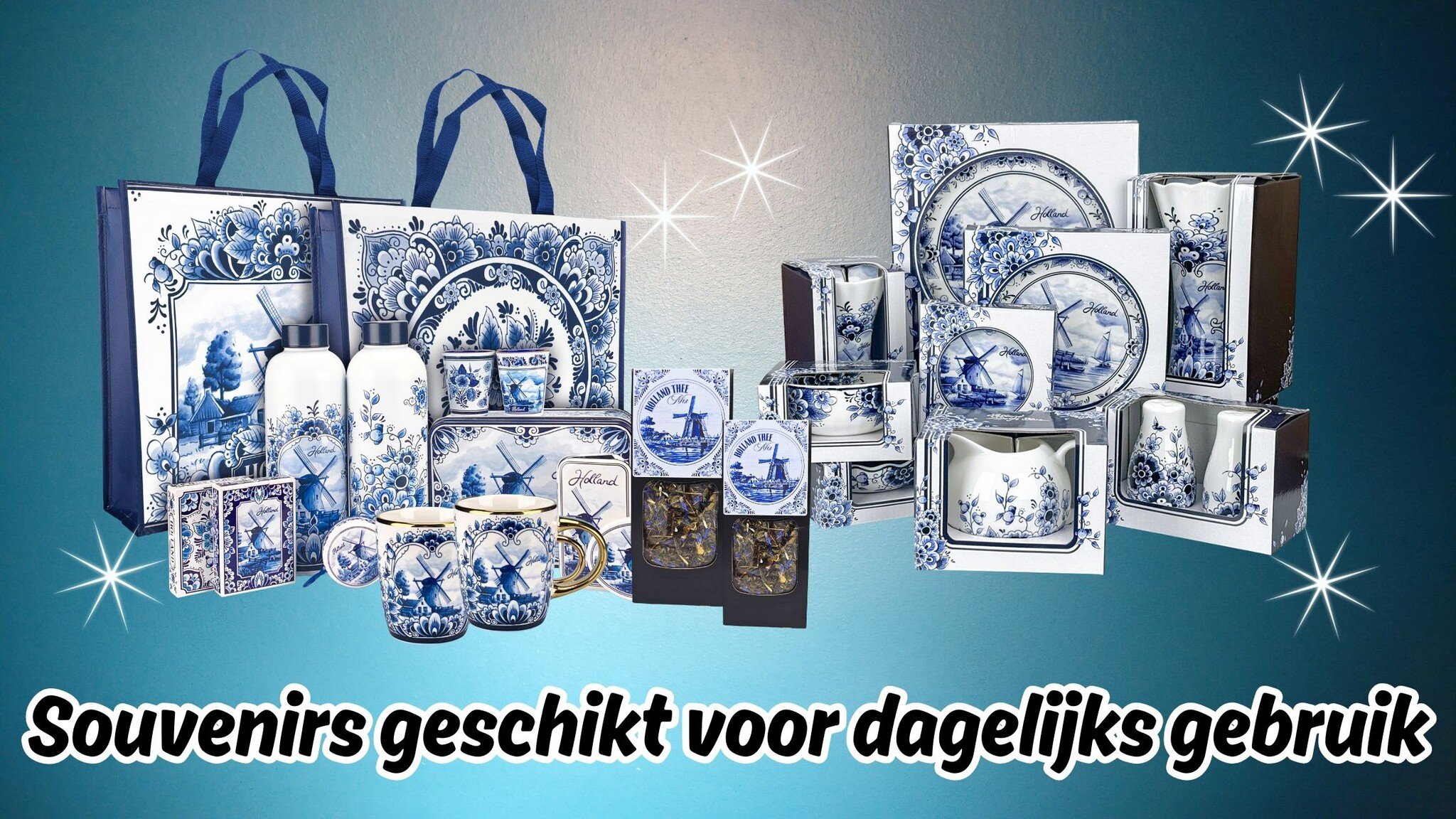 Delfts blauw porselein