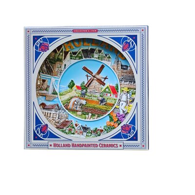 Matix Bord molen compilatie 20 cm Holland - multicolor