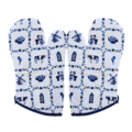 TTD Gifts Oven mitts - Typical Dutch - Tile motif