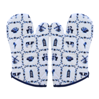 Typisch Hollands Oven mitts - Typical Dutch - Tile motif