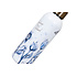 Typisch Hollands Water bottle (insulated bottle) White with blue tulips and butterfly
