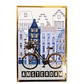 Typisch Hollands Playing Cards Canal Houses Delft Blue Gold