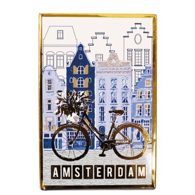 Typisch Hollands Playing Cards Canal Houses Delft Blue Gold