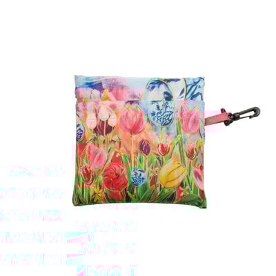Typisch Hollands Foldable bag - Folding bag tulips
