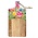 Typisch Hollands Cheese board with Dutch tulips 35x16 cm
