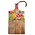 Typisch Hollands Cheese board with Dutch tulips 25x13 cm